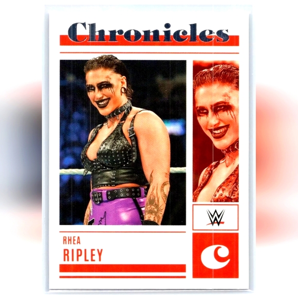 WWE | Toys | Rhea Ripley Wwe Wrestling Trading Card Wwe Champion ...